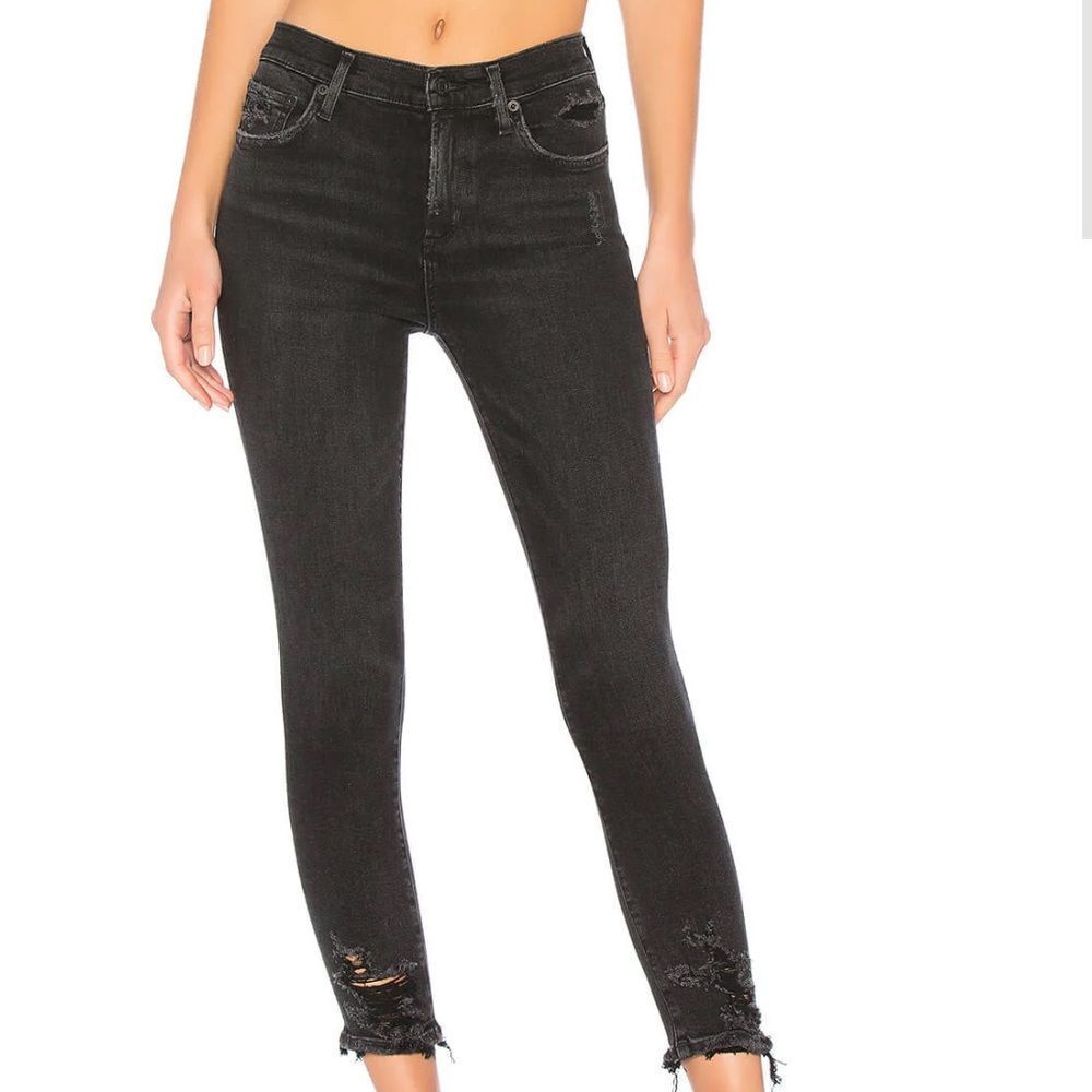 AGOLDE | Sophie High Rise Crop - Size 24